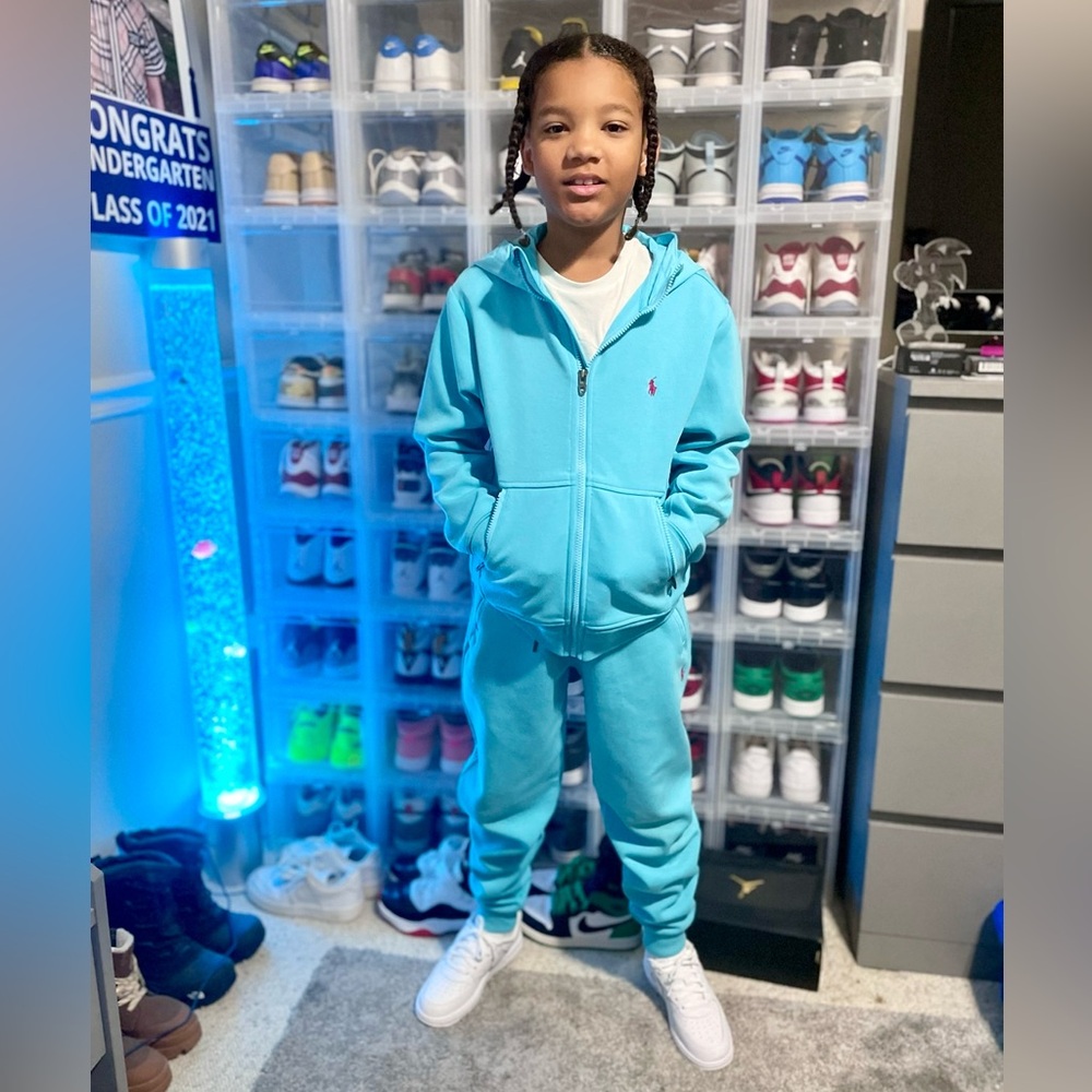 POLO SWEATSUIT SZ 10/12